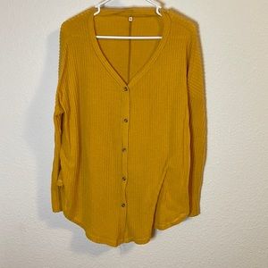 Waffle Knit Top